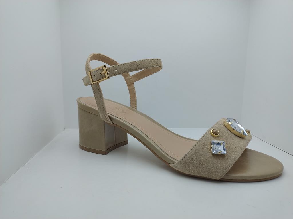 Sandália Salto Bloco - Claire